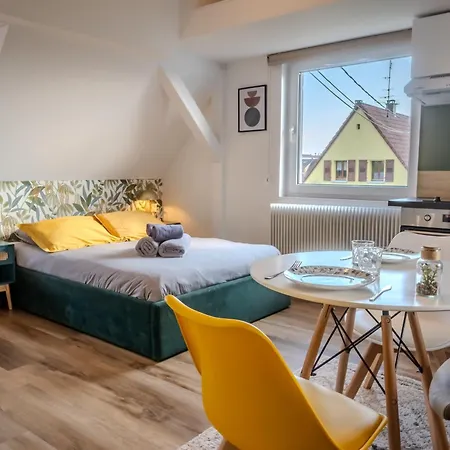Apartamento Les Cognassiers - Cosy&equipé - Parking Gratuit - Professionnels&familles Illkirch-Graffenstaden