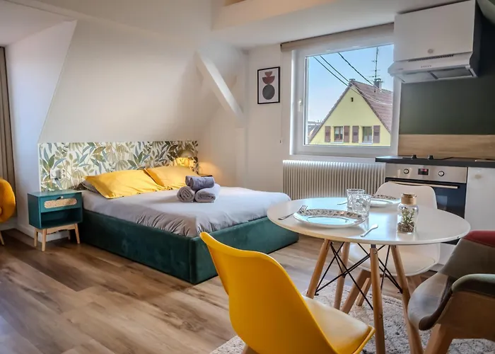 Lejlighed Les Cognassiers - Cosy & Climatisation - Parking Gratuit Illkirch-Graffenstaden